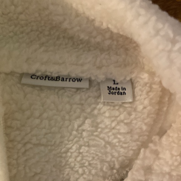 Croft&Barrow Fleece zip up Vest - Picture 7 of 7